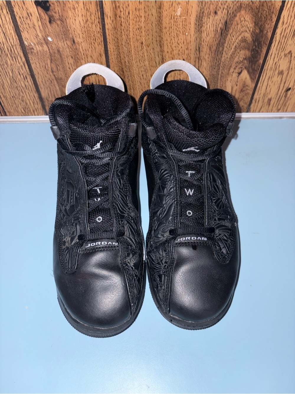 Jordan All-Black High-Top Sneakers